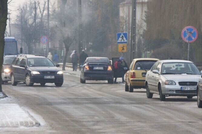 Ulica Wysoka Za wąsko na dwa kierunki