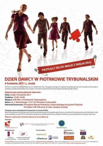 Dzień Dawcy Szpiku w Piotrkowie