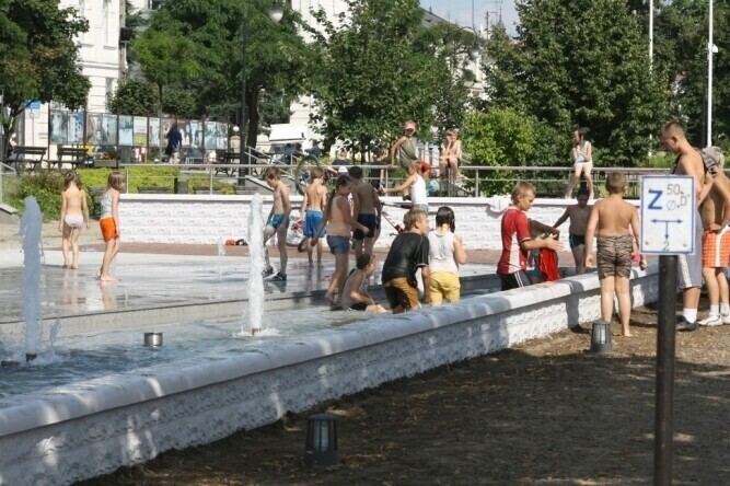 Fontanna miejska już niebawem będzie tryskać