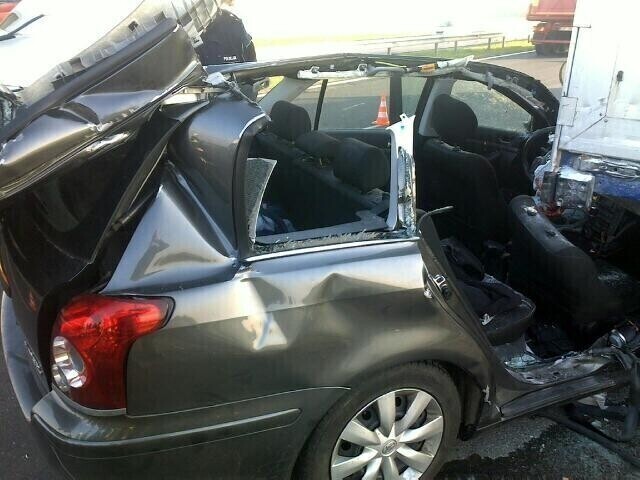 Tragedia na drodze Zginęło młode małżeństwo