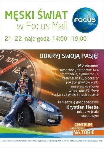 Męski Świat w Focus Mall Piotrków Trybunalski