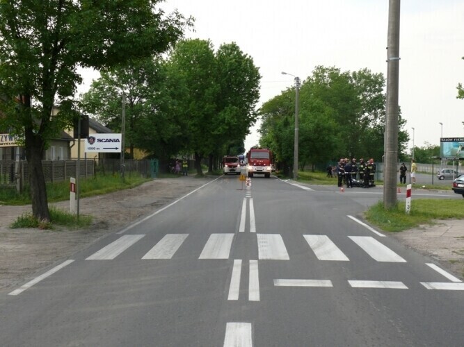 Cztery osoby ranne w zderzeniu dwóch motocykli