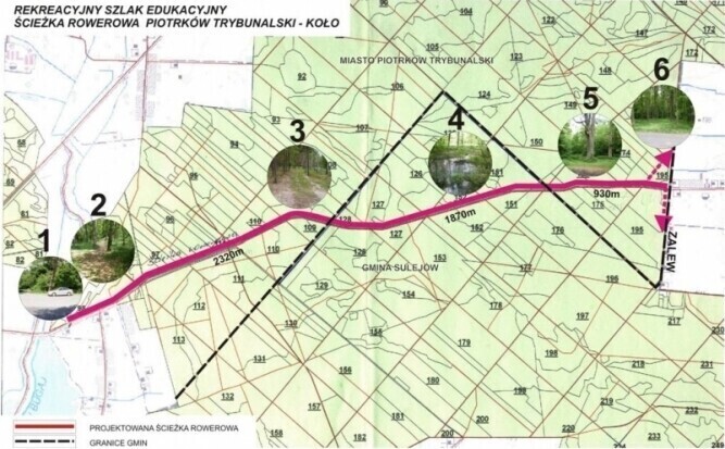 Powstanie ścieżka z Piotrkowa do Koła