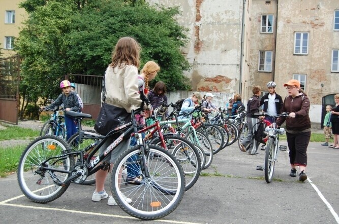 Dwudniowy rajd rowerowy uczniów z SP 10