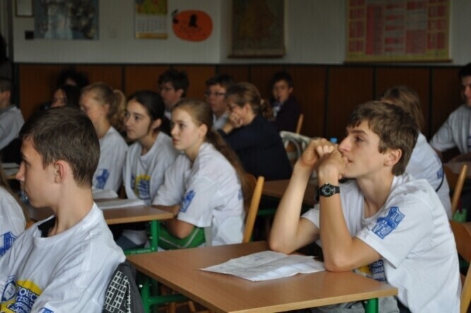 Zmagali się matematycznie w I LO