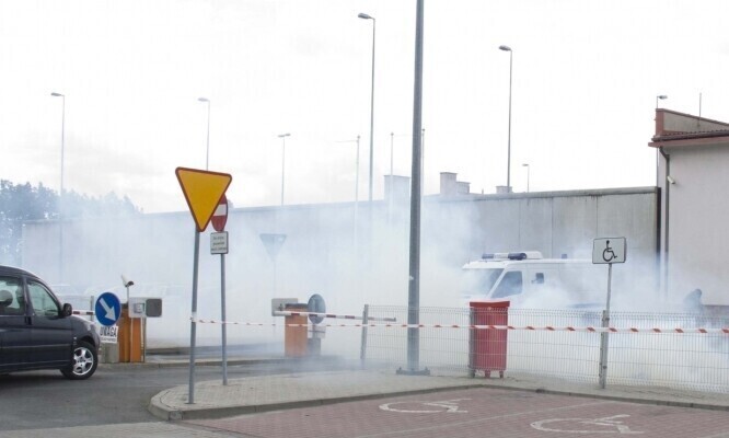 Piotrków Przestępcy próbowali odbić więźnia