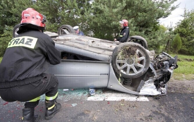 Groźne zderzenie na Krakowskim Przedmieściu