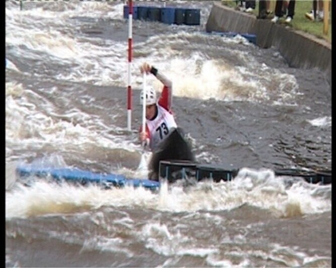 Drzewica Rywalizowali kajakarze górscy