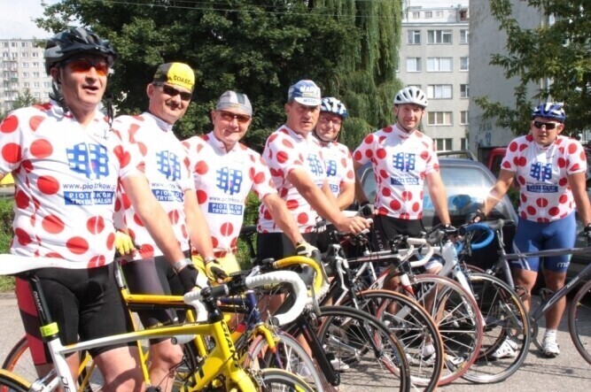 Kolarze z Piotrkowa w Tour de Pologne