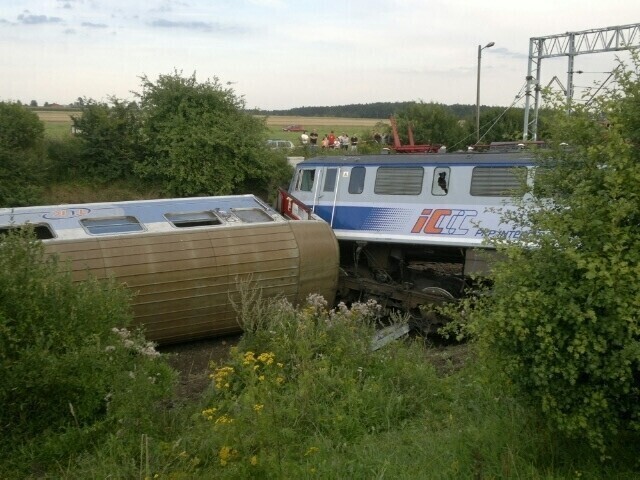 Katastrofa kolejowa Jedna osoba nie żyje