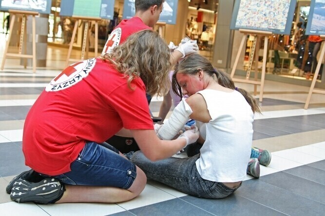 Za ratowanie życia kawałek wykładziny