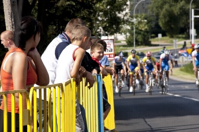 Wyścig kolarski ulicami Piotrkowa Trybunalskiego