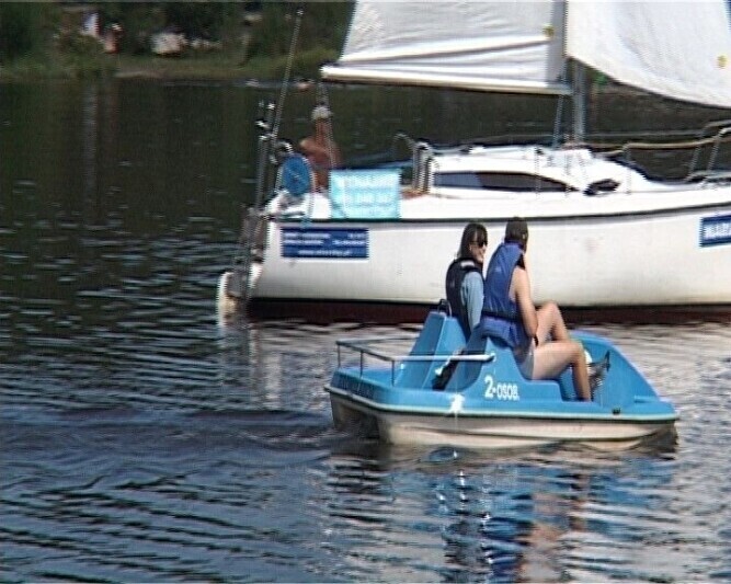 Koniec wakacji ale sezon nad Zalewem trwa