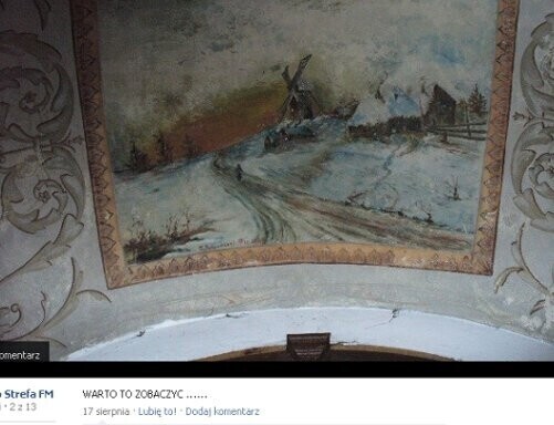 Malowidłami na suficie nikt się nie interesuje