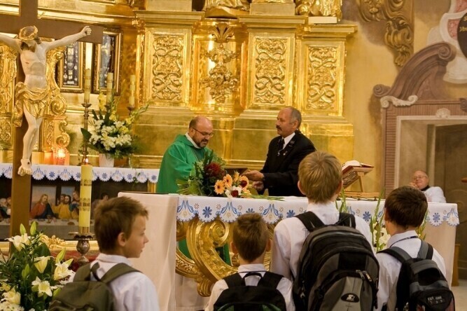 Piotrków Wspólnie pożegnali ojca Jaśko