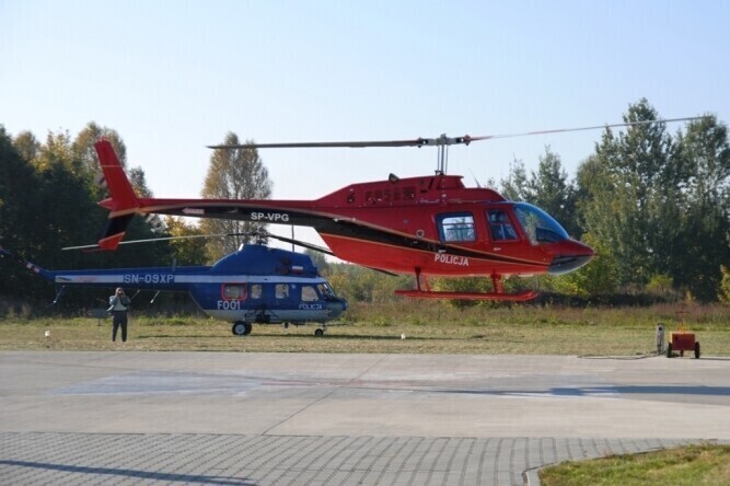 Wojewódzka policja ma nowoczesny śmigłowiec