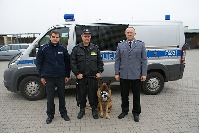 Najlepszy pies policyjny w województwie