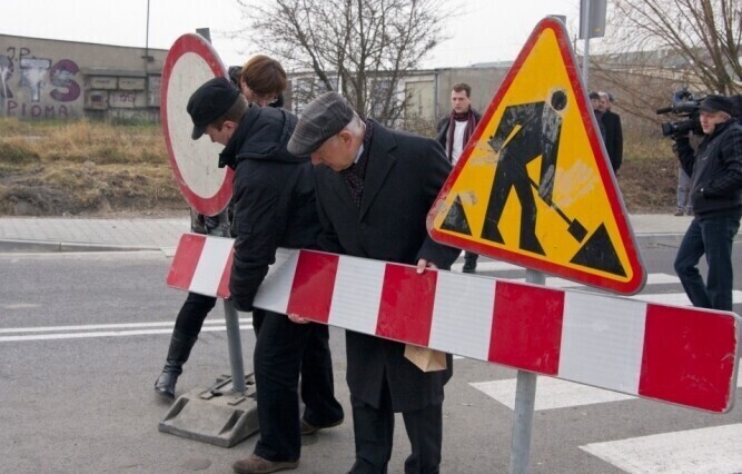 Piotrków Dmowskiego już przejezdna