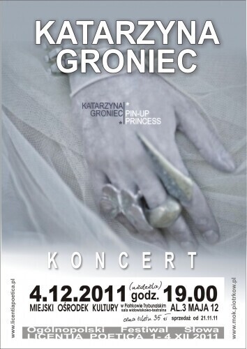 Katarzyna Groniec zaśpiewa w Piotrkowie