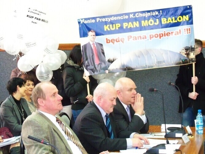 Kup pan mój balon będę pana popierał