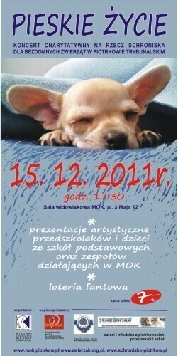 Koncert charytatywny Pieskie życie