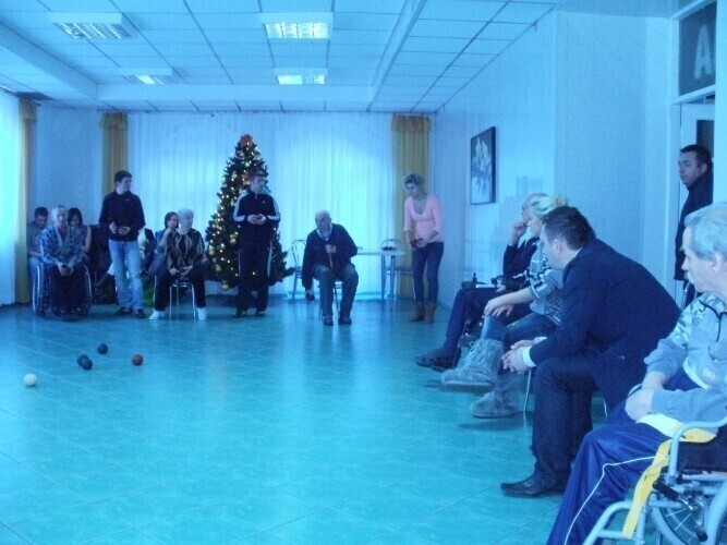 Hufiec Pracy z wizytą w Domu Pomocy Społecznej