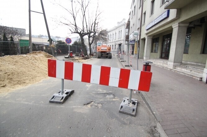 Ulica Toruńska nieprzejezdna do świąt