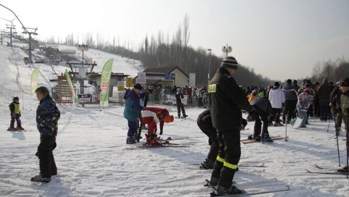 Górka Kamieńsk: Policjanci na stoku