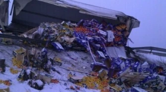 Region: Groźny wypadek TIR-ów na &#8222;Jedynce&#8221;