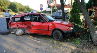 Pijany kierowca sprawcą wypadku &#8211; żona zmarła