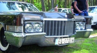 Zlot amerykańskich samochodów w Białej