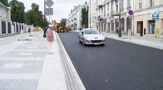 Fragment Słowackiego jest już przejezdny