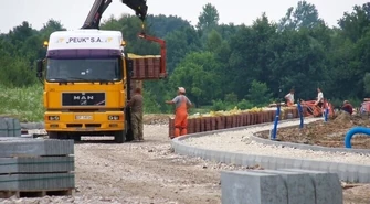 Trwają prace przy budowie obwodnicy N-S 