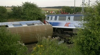 Katastrofa kolejowa: Jedna osoba nie żyje