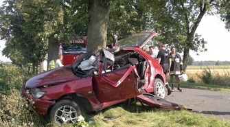 Lutosławice: Stracił panowanie nad kierownicą