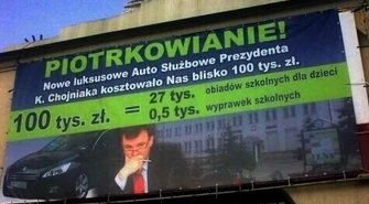 Piotrków: Wypominają prezydentowi nowe auto