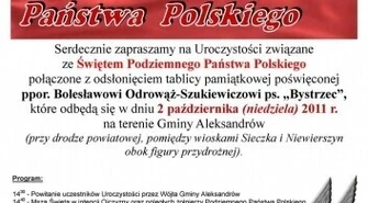 Region: Upamiętnią tragiczną śmierć podporucznika 