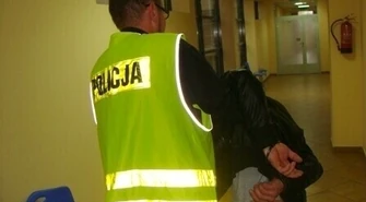 Piotrkowianin zażartował, że to napad na bank 