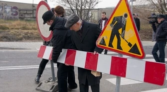 Piotrków: Dmowskiego już przejezdna