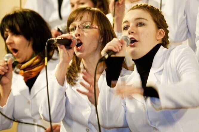 Radość miłość muzyka w piotrkowskiej Farze