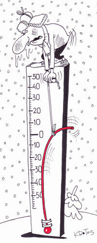 Wielkie mrozy szybka wiosna