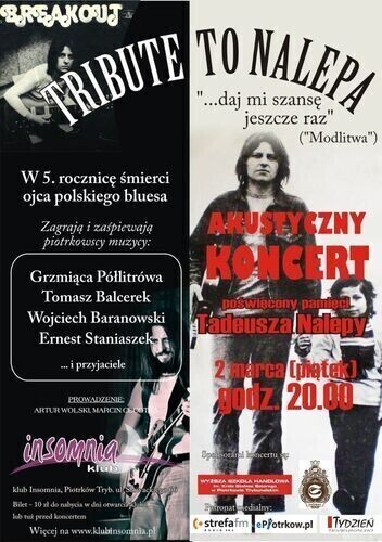 Daj mi szansę jeszcze raz - wspomnienie Nalepy w Insomni