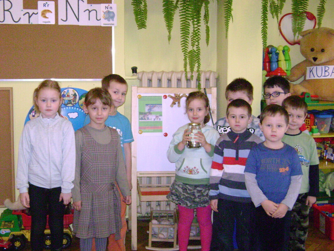 Akcja przedszkolaki dla Ciuchci - zbiórka w przedszkolu nr 24