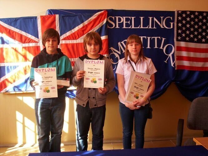 Gimnazjum nr 1 Literowali po angielsku