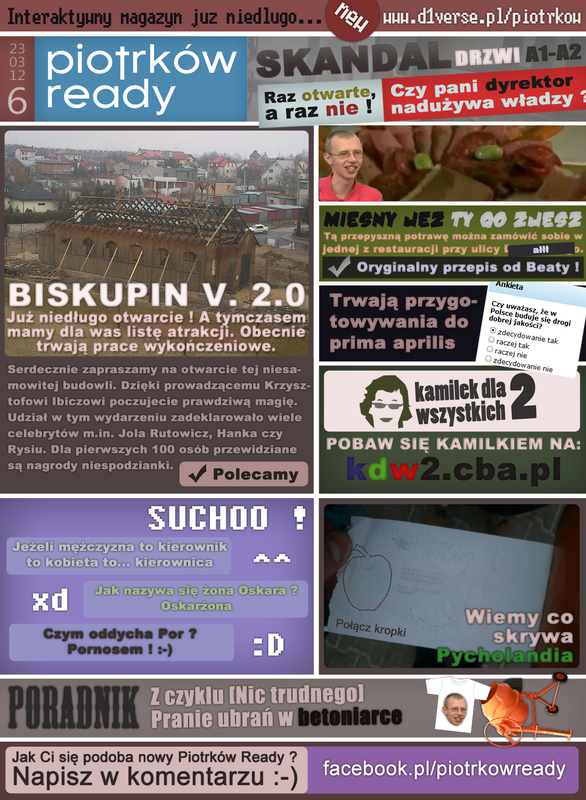 Autorski projekt dwóch gimnazjalistów - Piotrków Ready