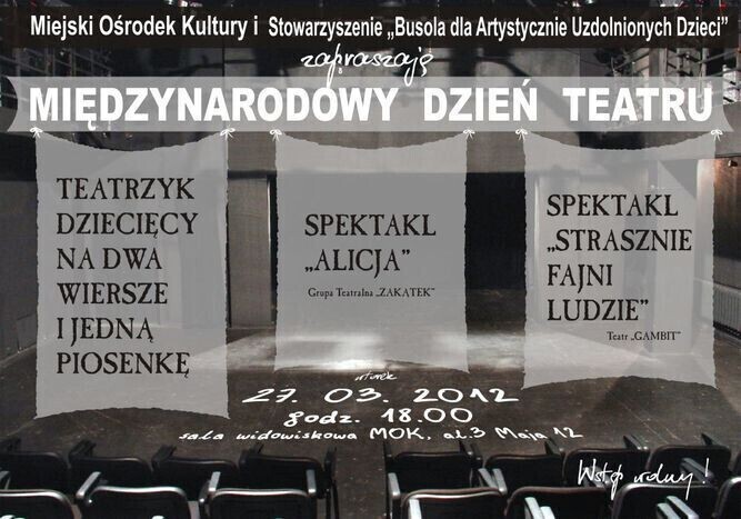 Międzynarodowy Dzień Teatru w MOK-u