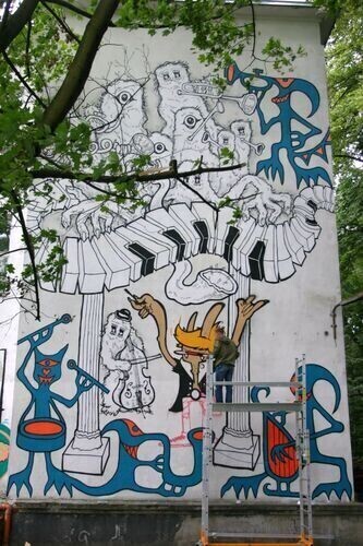 Graffiti sztuka miasta - Piotrków 2012