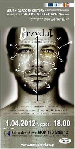 Zapraszamy na spektakl teatralny Brzydal