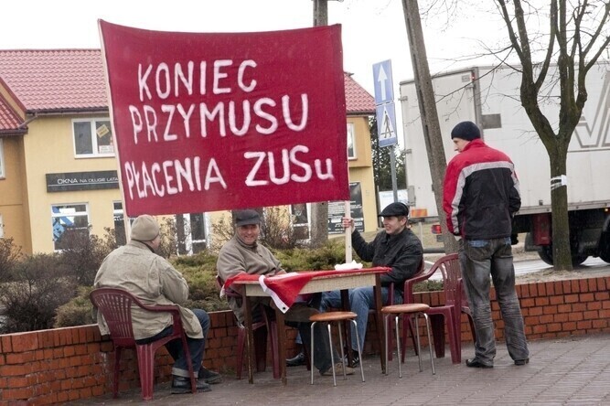 G. Sowa wypowiedział posłuszeństwo ZUS-owi