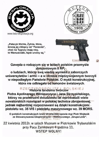 Muzeum zaprasza na Gawędy o broni